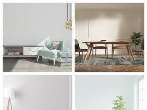 空白沙发背景墙的艺术点睛 室内装饰画背景图高清素材与设计灵感